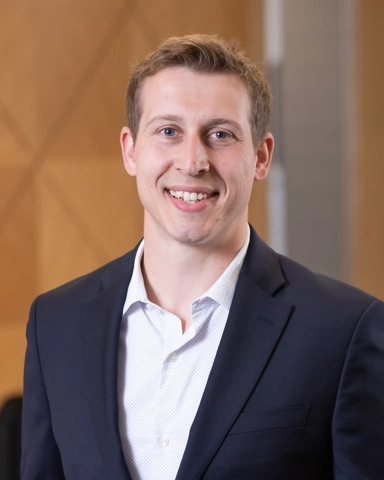 portrait of a smiling person in business attire